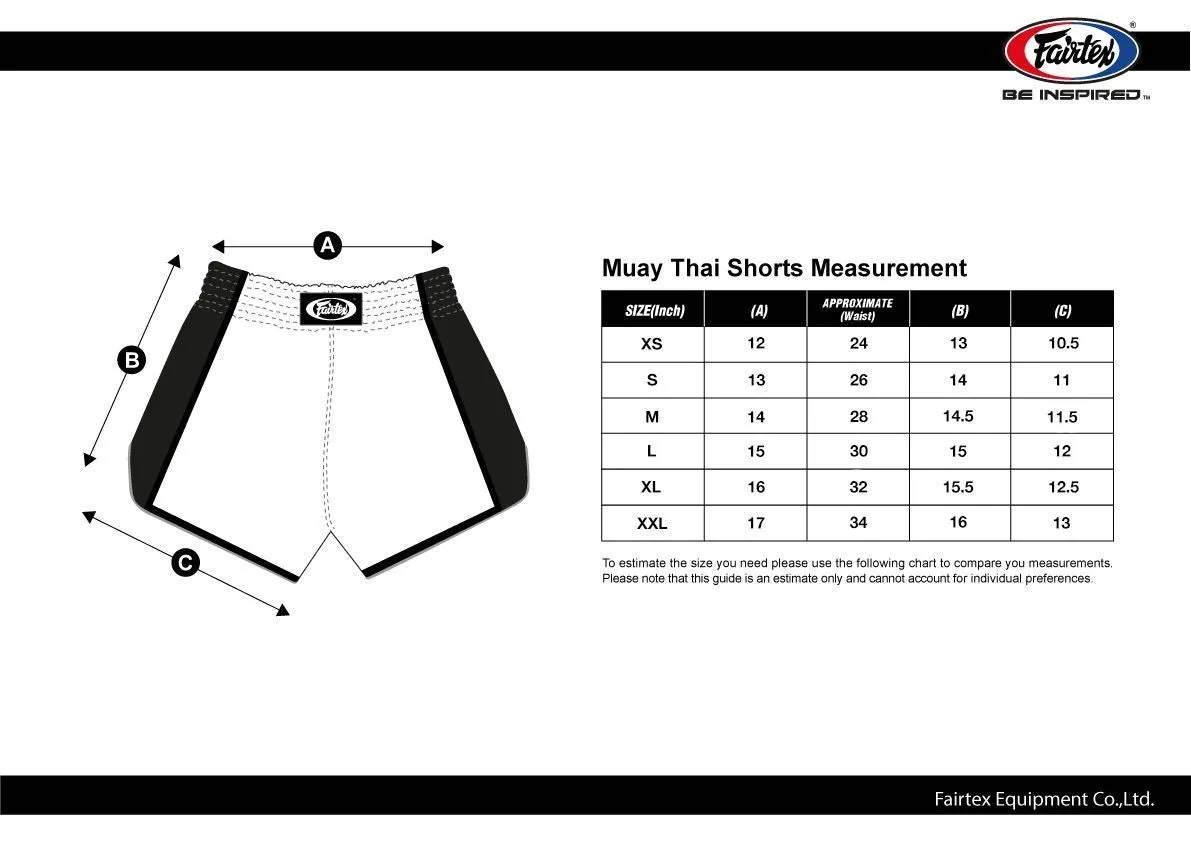 泰拳褲 Muay Thai Shorts:Fairtex BS1705