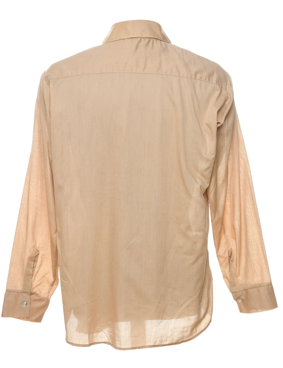 1970s Tan Shirt - L