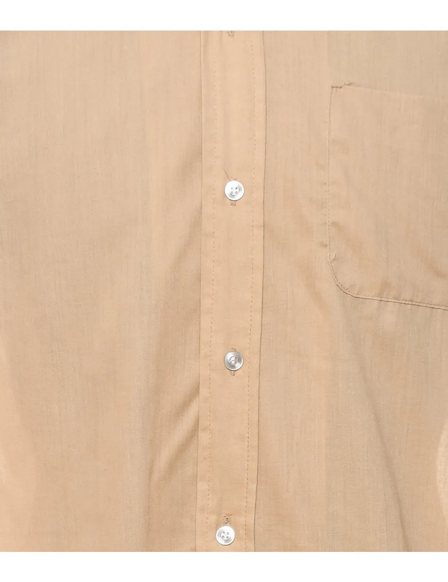 1970s Tan Shirt - L