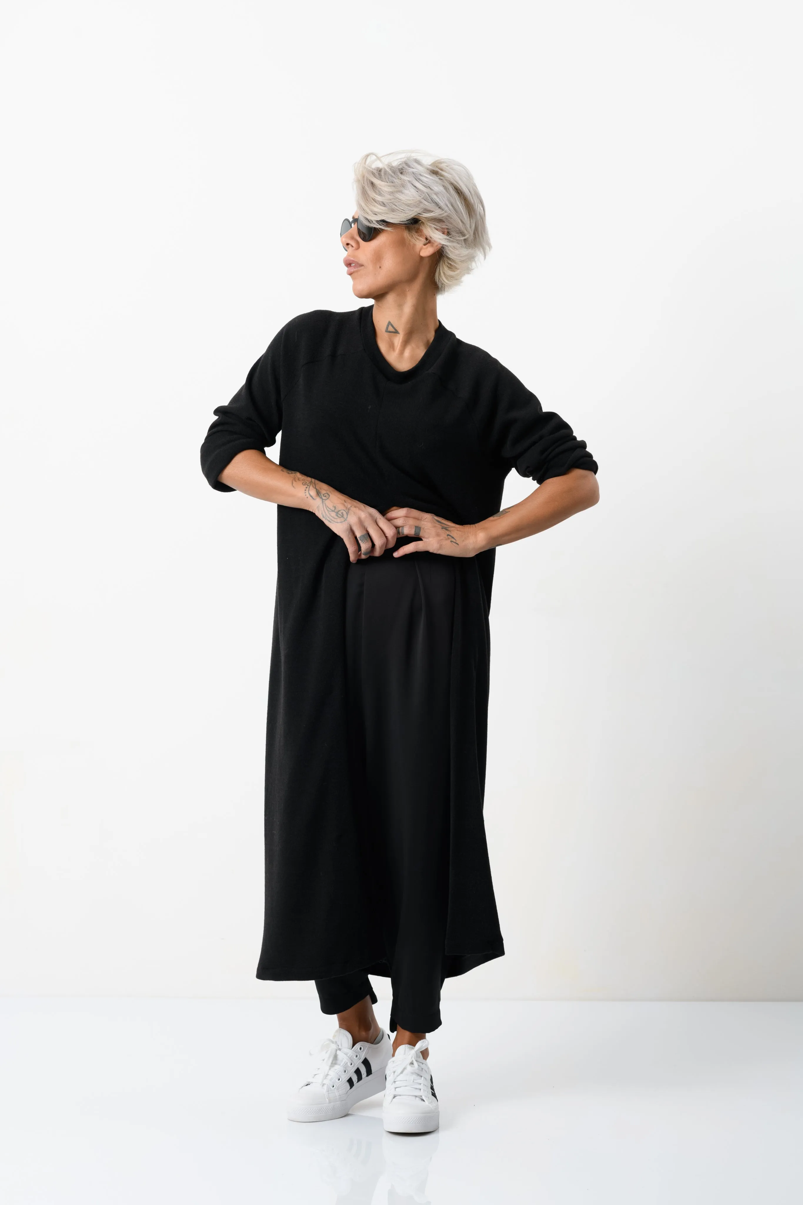 2-Piece Loungewear Co-Ord Set in Black