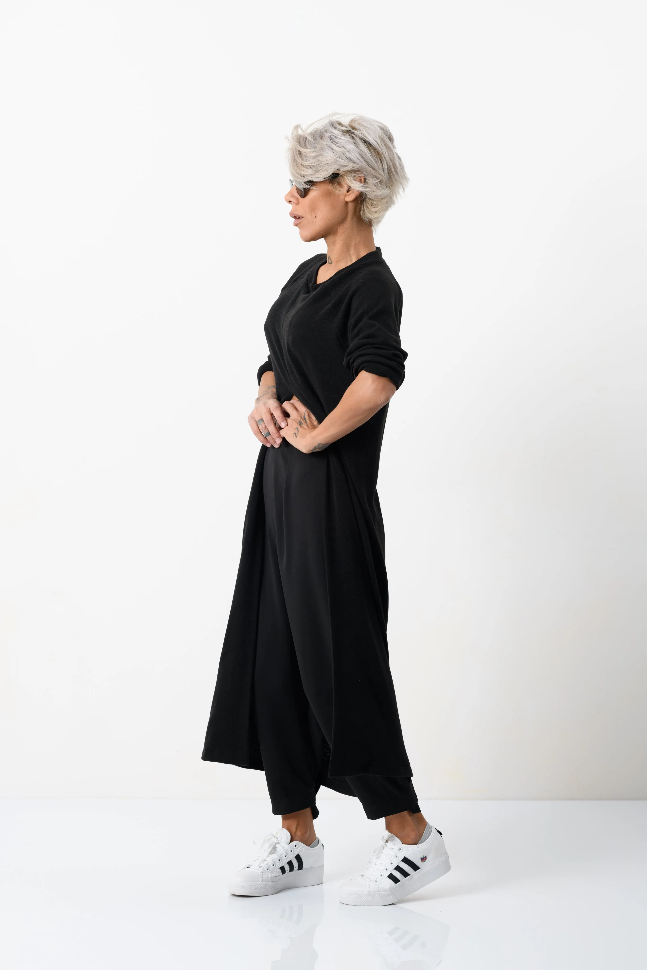 2-Piece Loungewear Co-Ord Set in Black