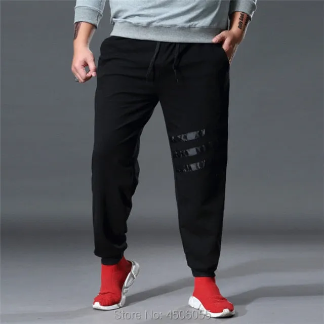 7XL Man Track Loose Pants
