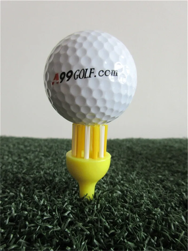 A99 Golf Brush Tees II Extreme Tee Brush Driver Training Golfer Accessory Bristles 4pcs/pack