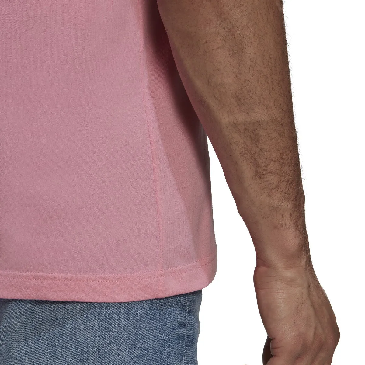 Adidas Adicolor Essentials Men's Trefoil Tee Pink