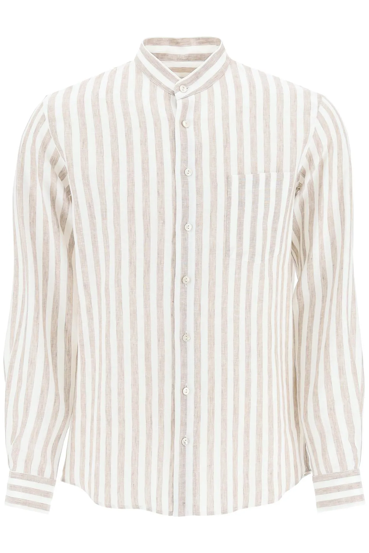 Agnona striped linen shirt
