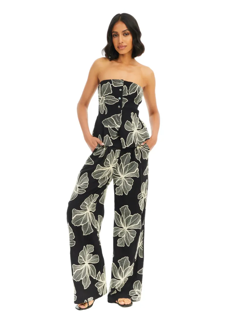 Allison Hutton Pants- Black