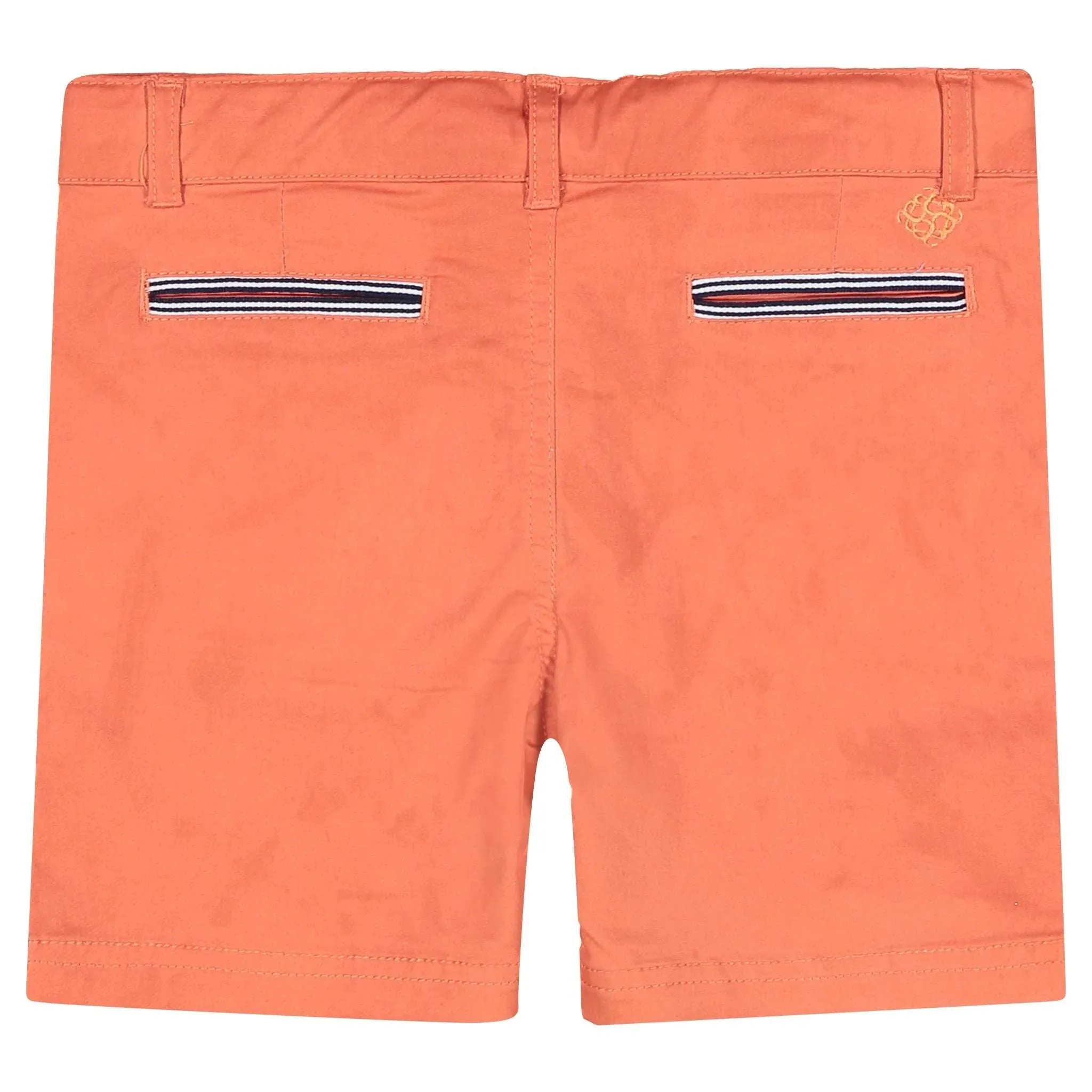 Andy & Evan - BOYS TWILL SHORTS - Coral