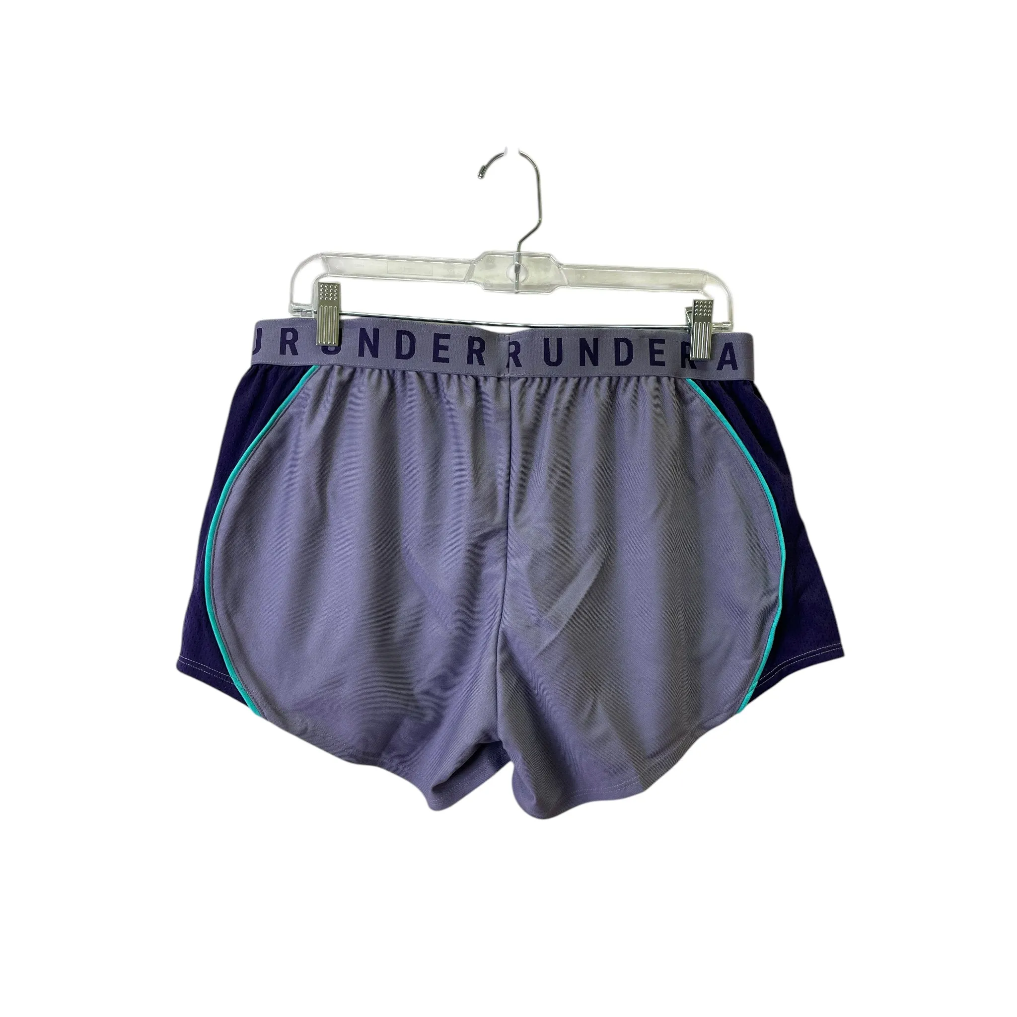 Athletic Shorts By Under Armour In Purple, Size:L