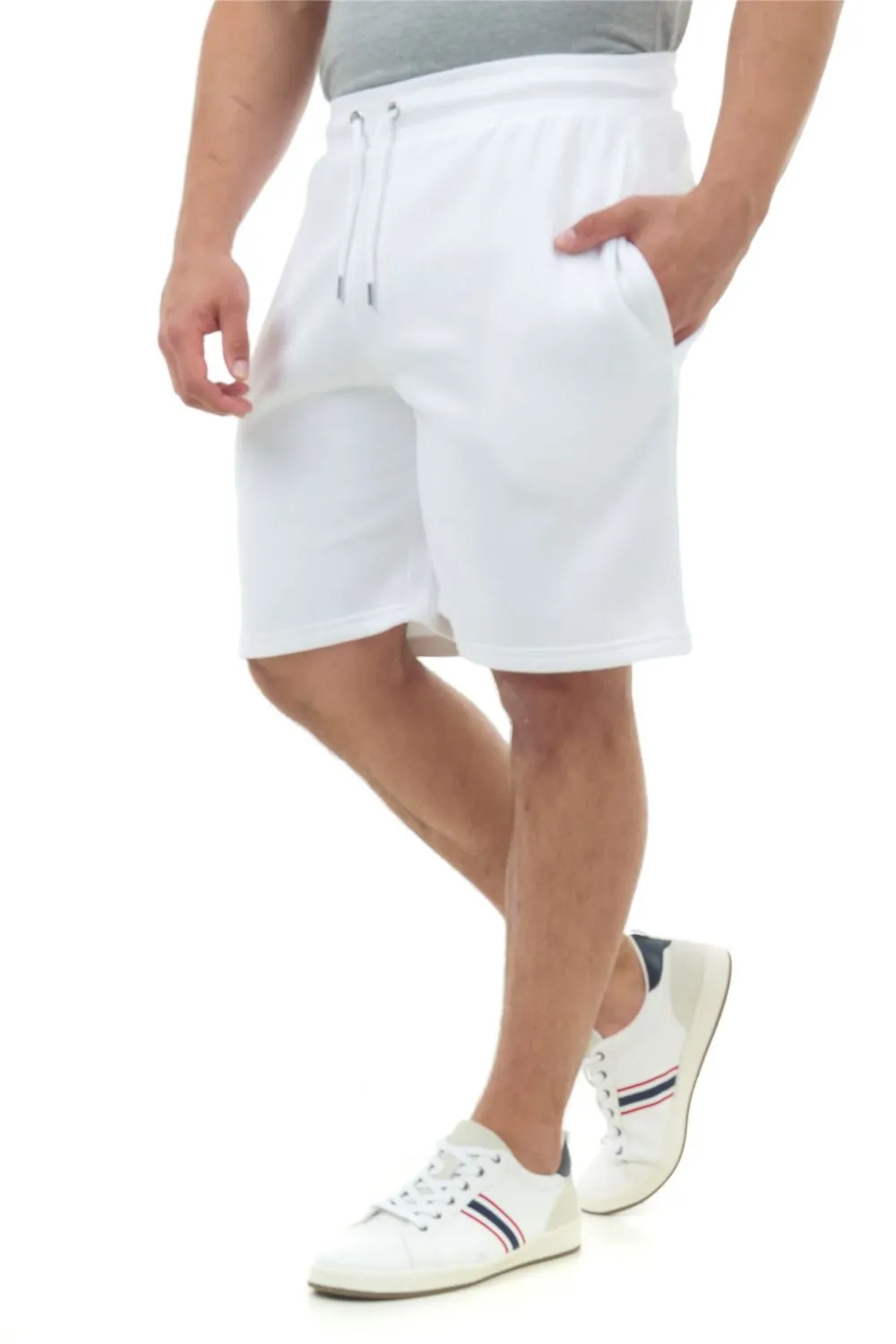 BASIC MENS SHORT WHITE L