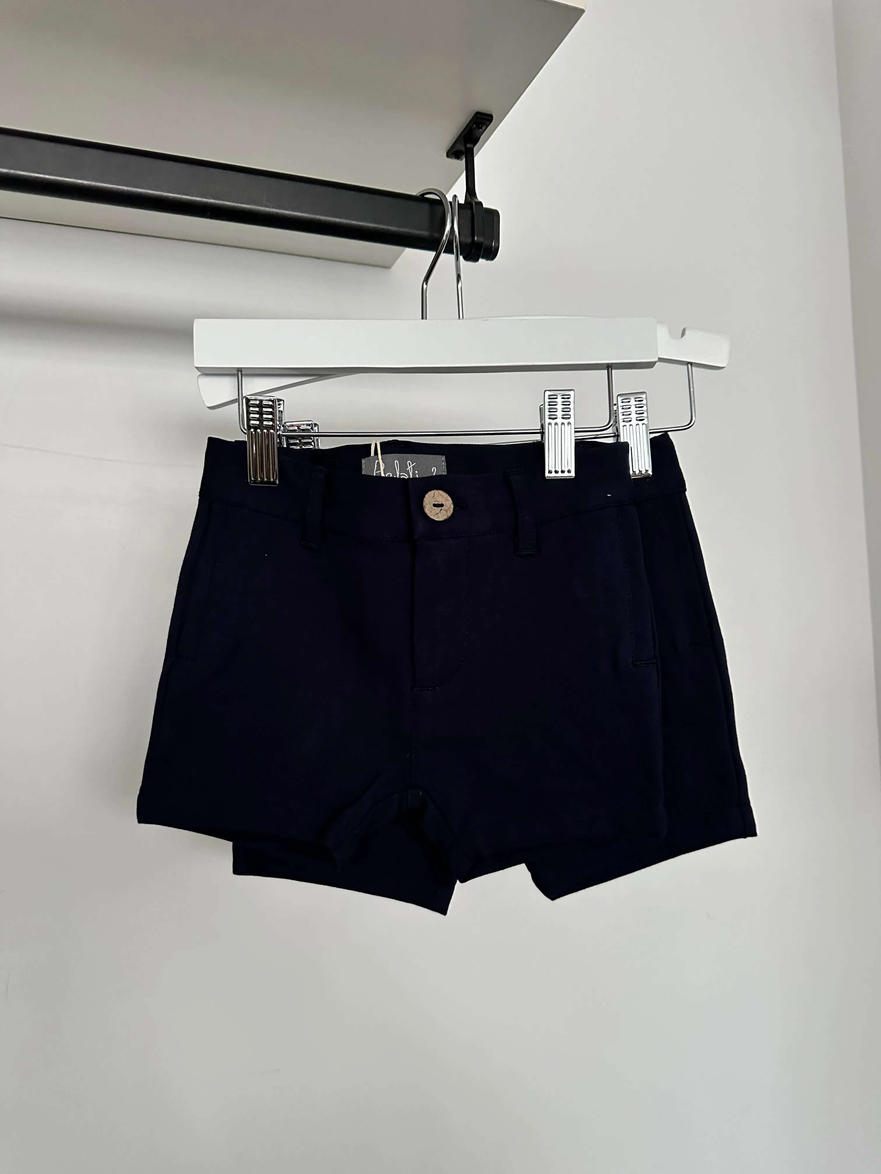 Belati Navy Jersey Bermuda Short