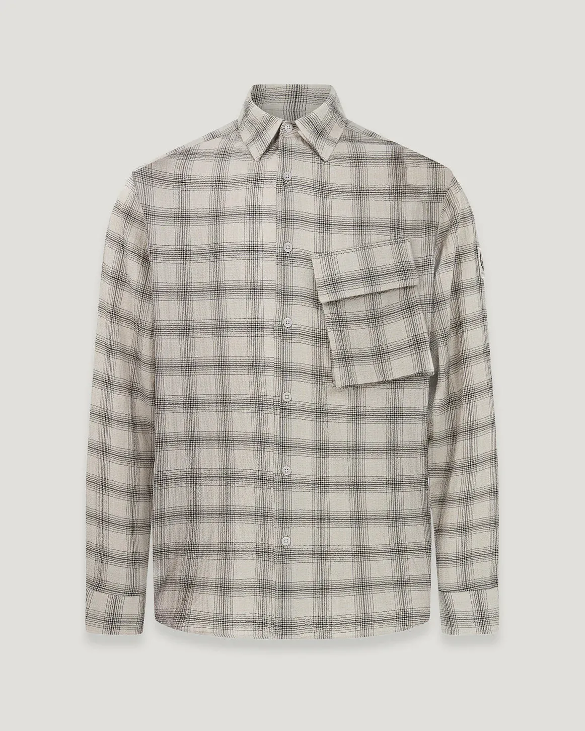 Belstaff Scale Shirt Horizon Plaid