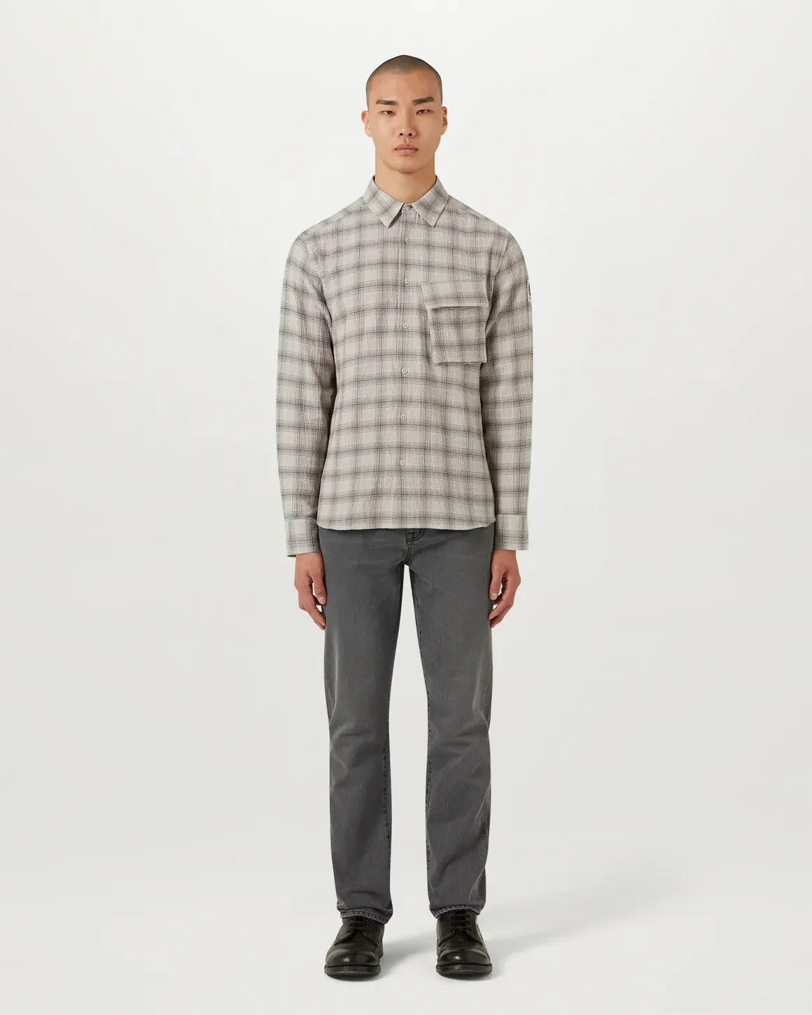 Belstaff Scale Shirt Horizon Plaid