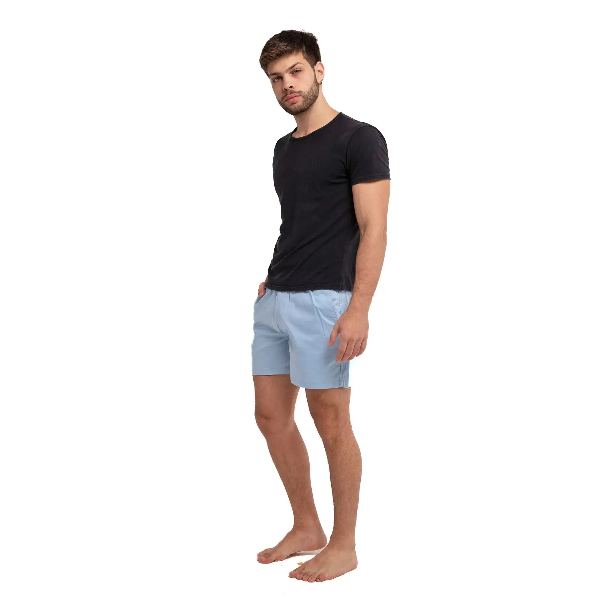 Blue Casual Shorts by Bermies