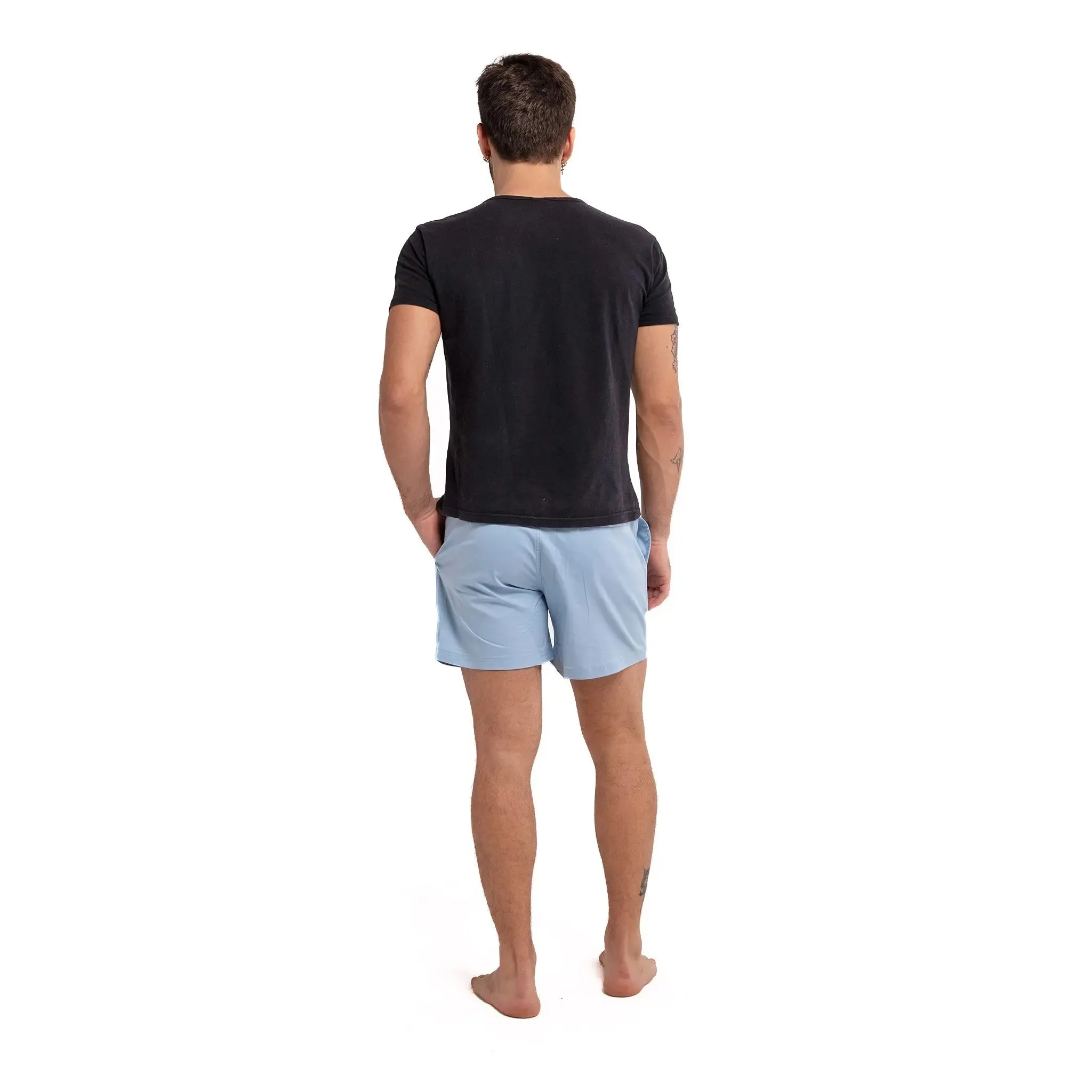 Blue Casual Shorts by Bermies