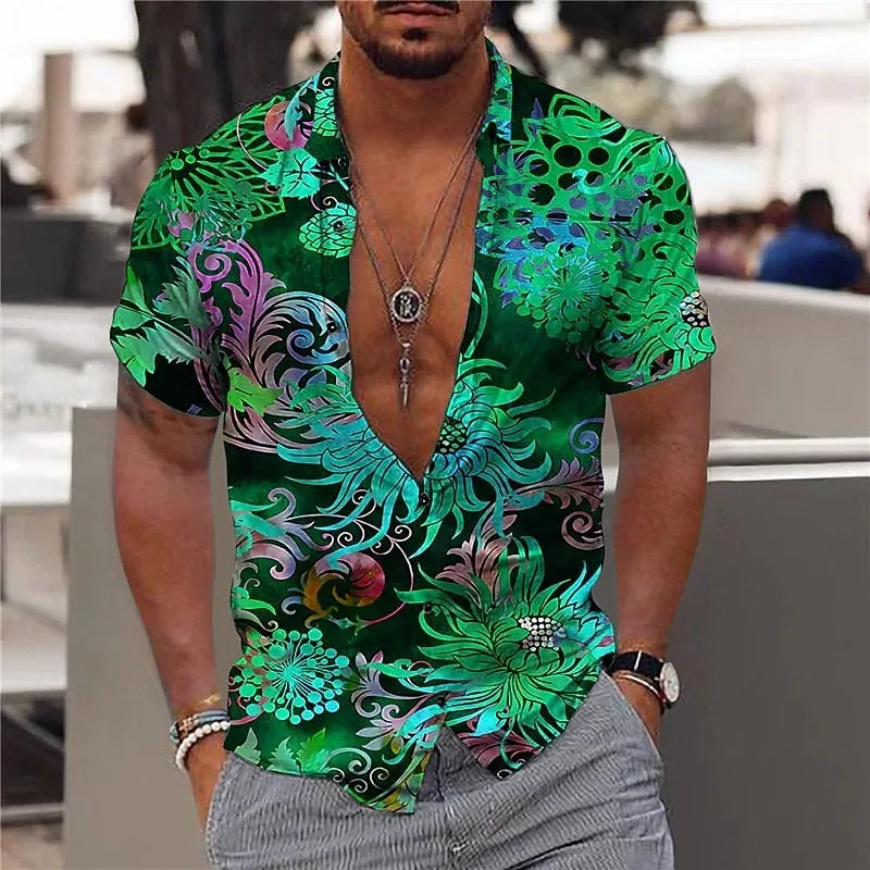 Boho Chic Tropical Shirts