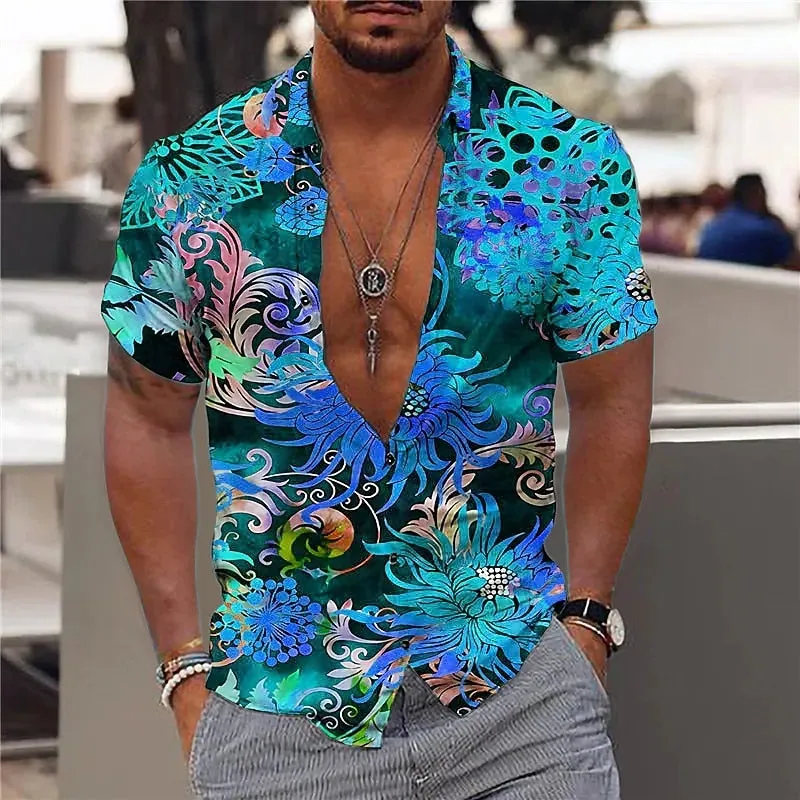 Boho Chic Tropical Shirts