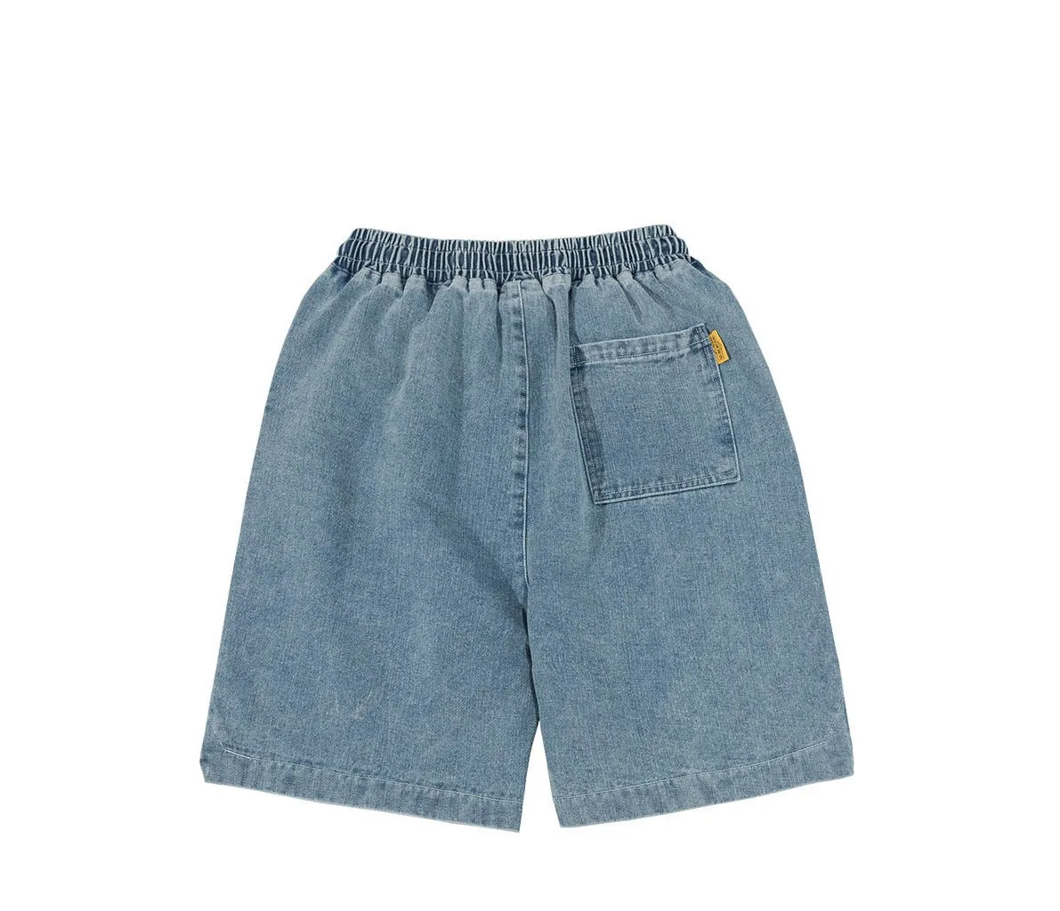 bold denim shorts stylish design