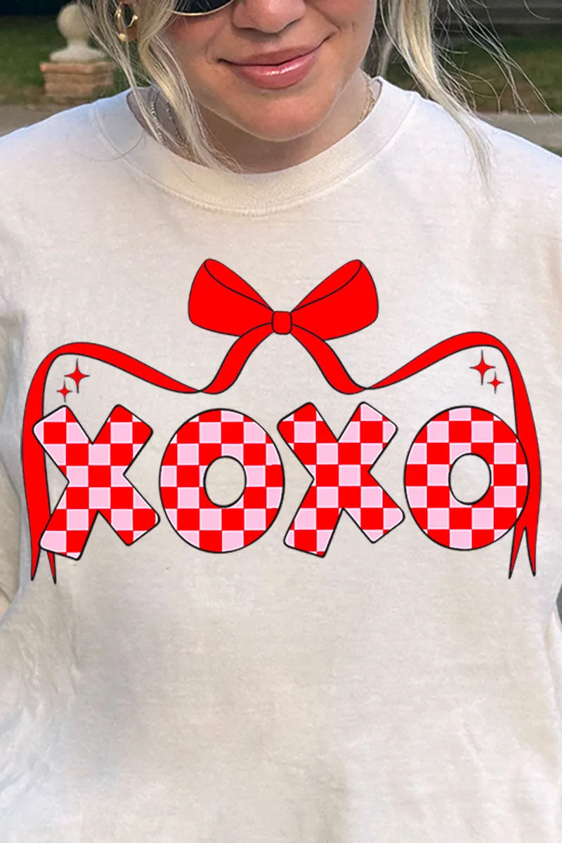 Bow And Kisses Comfort Colors Adult Ring-Spun Cotton Tee