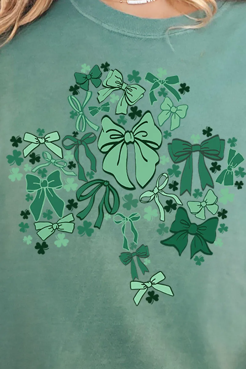 Bowleaf Clover Comfort Colors Adult Ring-Spun Cotton Tee