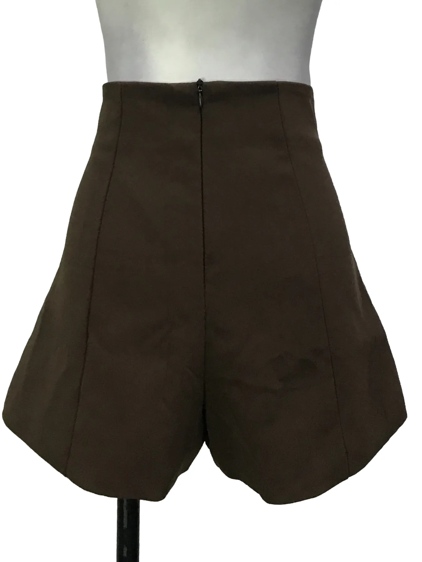 Brown Casual Shorts