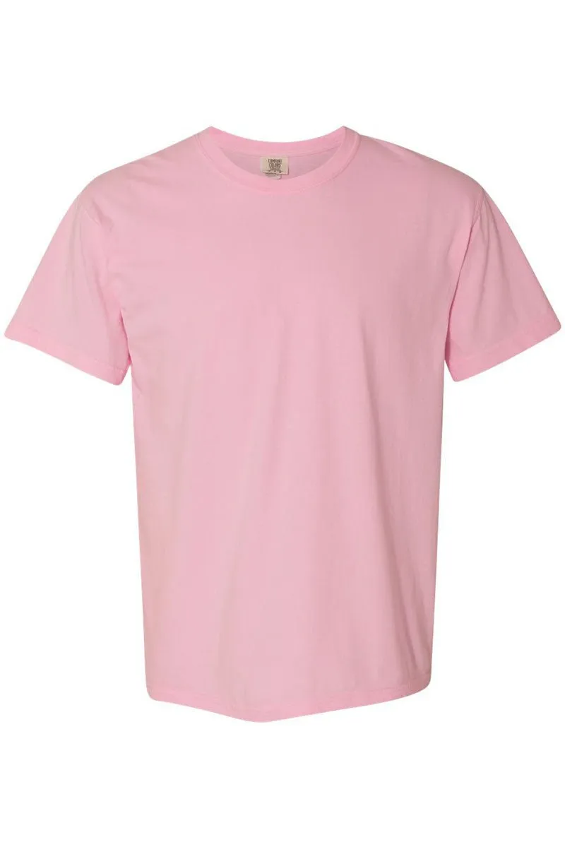 Brushed Colorful Coquette Bow Comfort Colors Adult Ring-Spun Cotton Tee