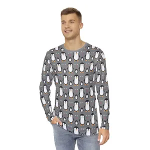 Brushed Polyester Luxe Long Sleeve Tees Unique Designs