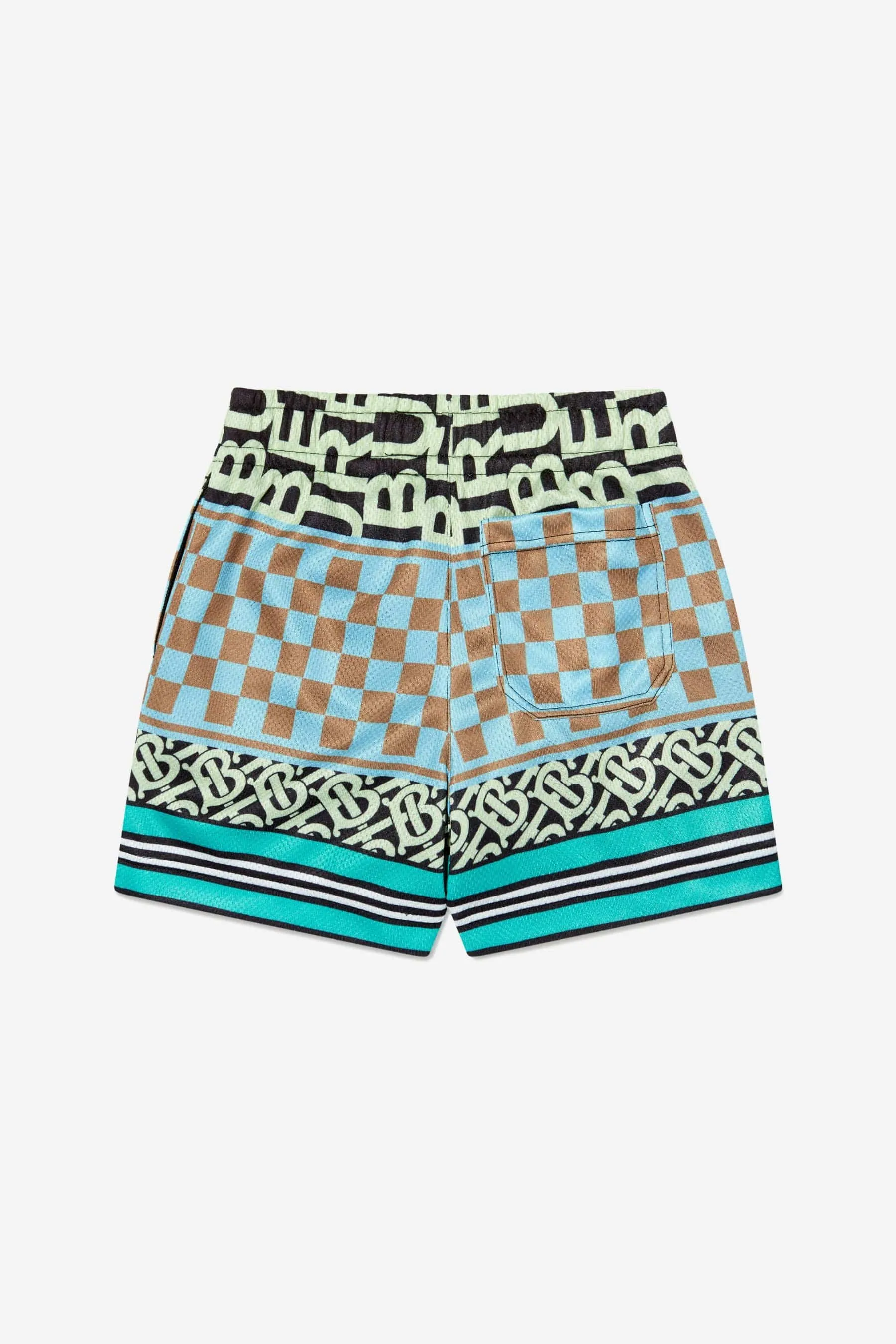 Burberry Boys Monogram Patterned Shorts