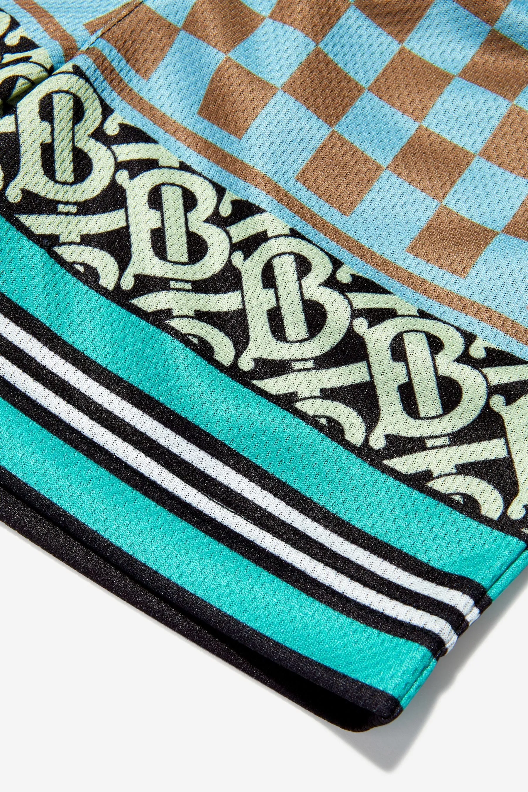 Burberry Boys Monogram Patterned Shorts