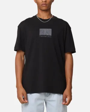 Calvin Klein Embroidery Patch T-Shirt Black