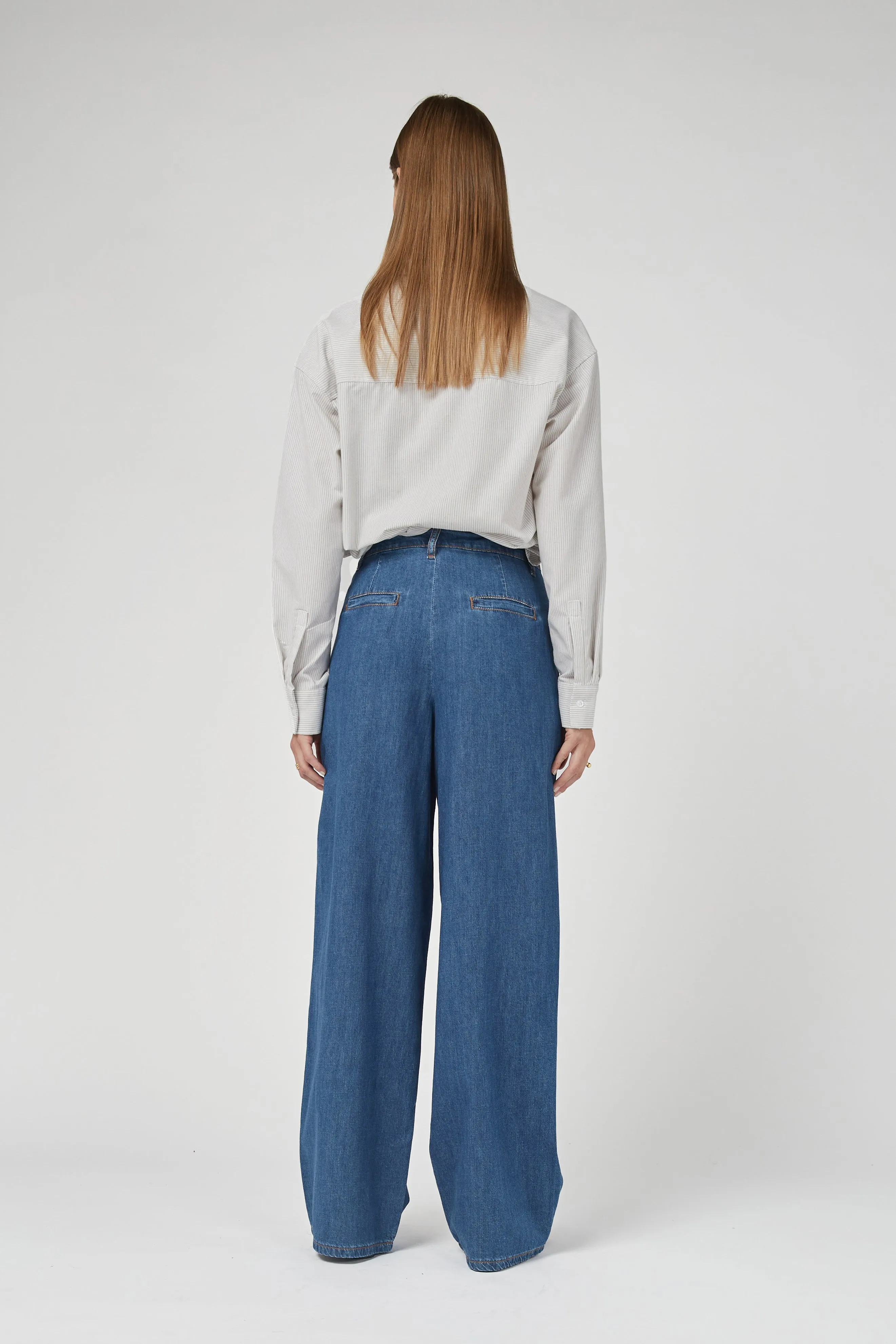 Camila Paris Blue Wide Leg Pants