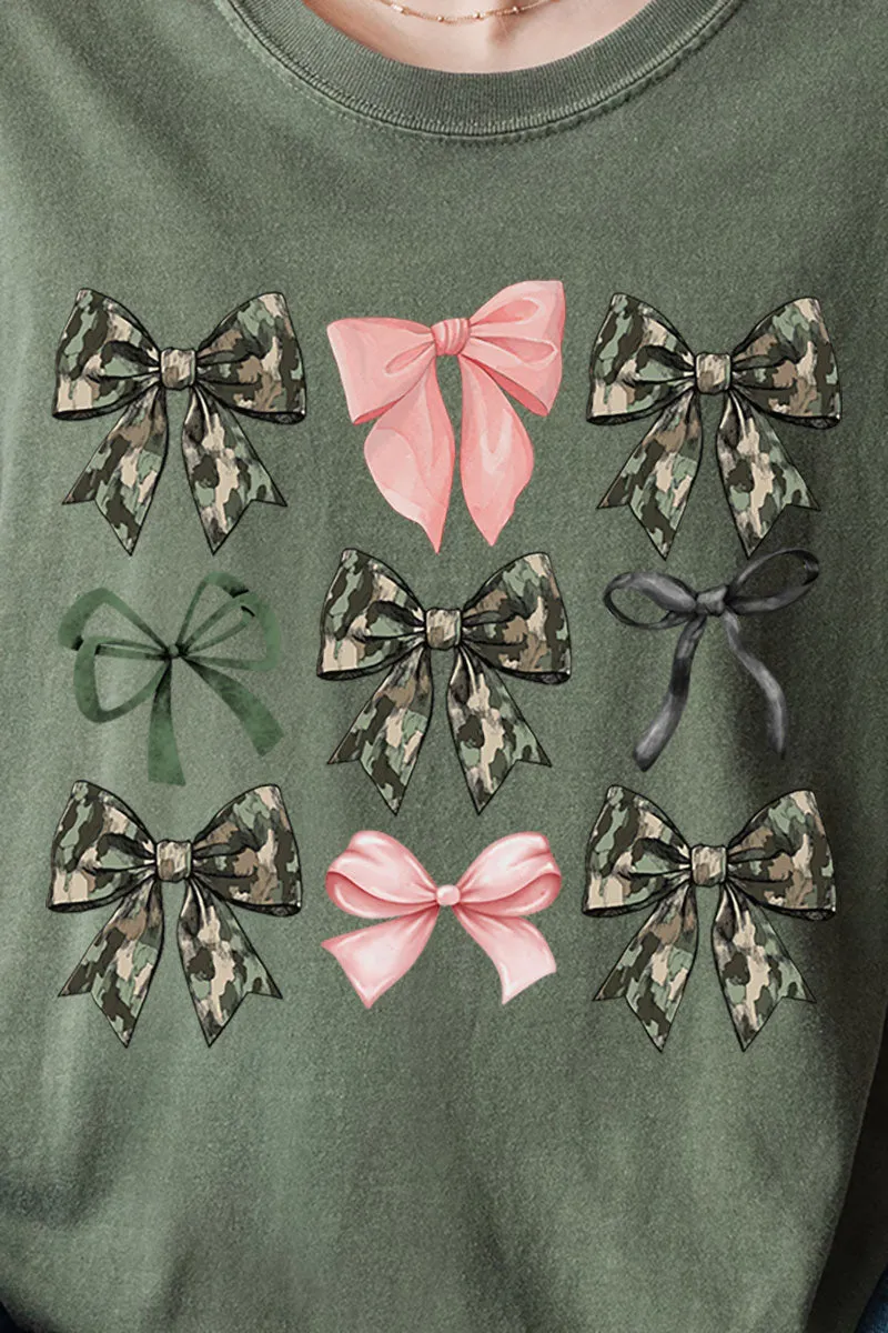 Camo Girly Comfort Colors Adult Ring-Spun Cotton Tee