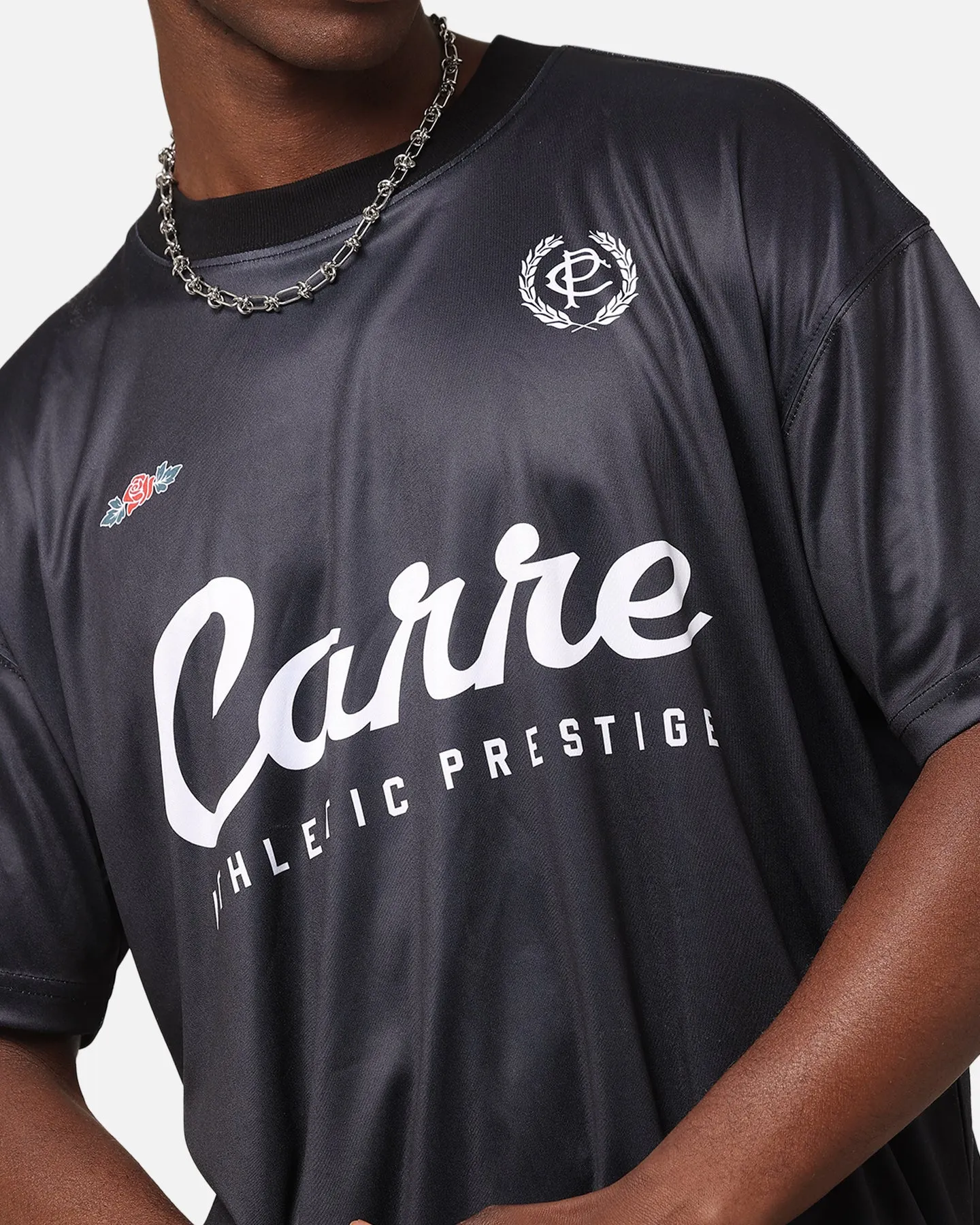 Carre Prestige Football T-Shirt Black