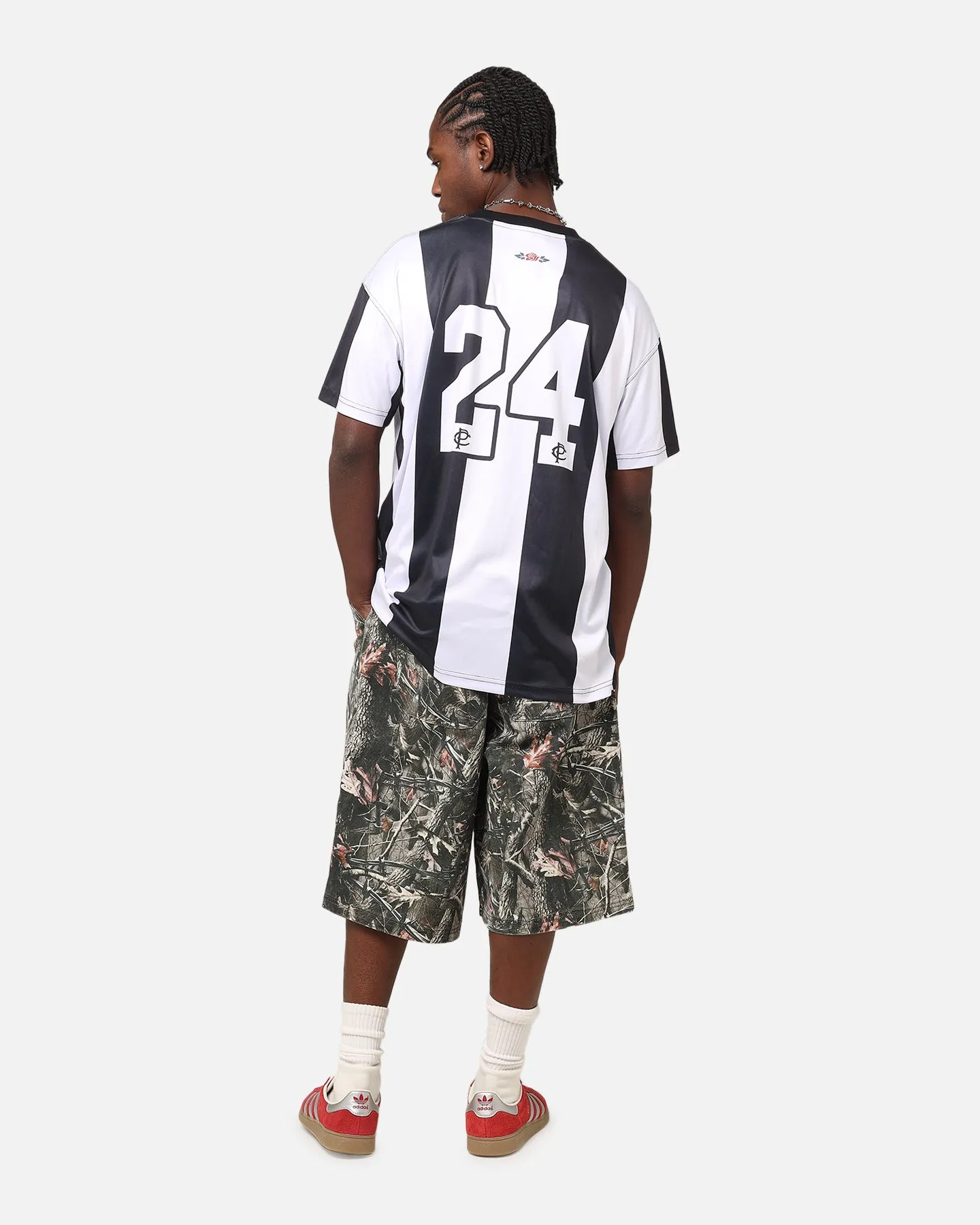 Carre Prestige Football T-Shirt Black/White