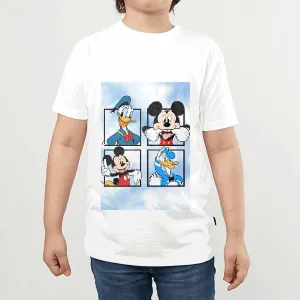 Cartoon Kids Graphic T-Shirt