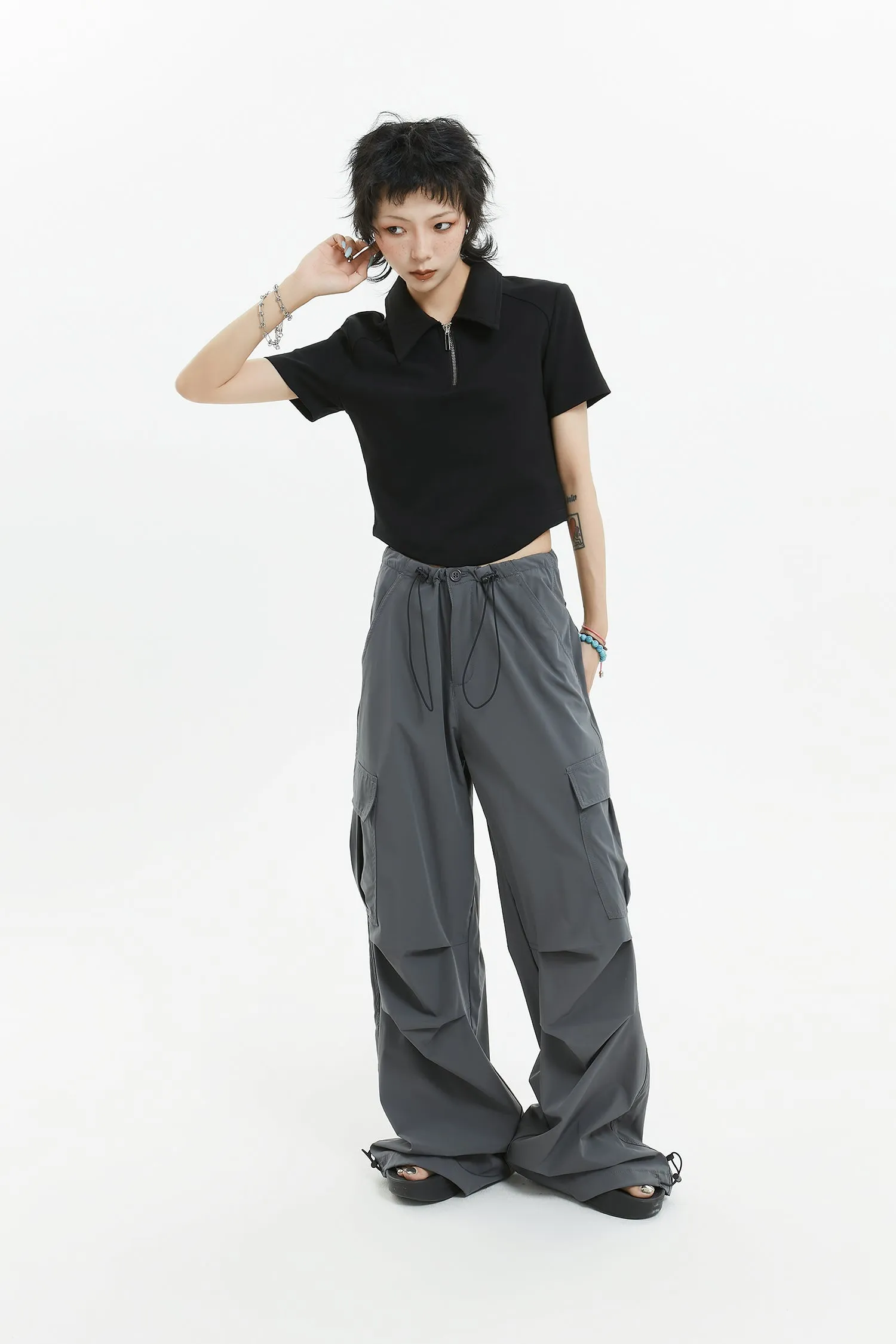 Casual Wide Loose Cargo Pants