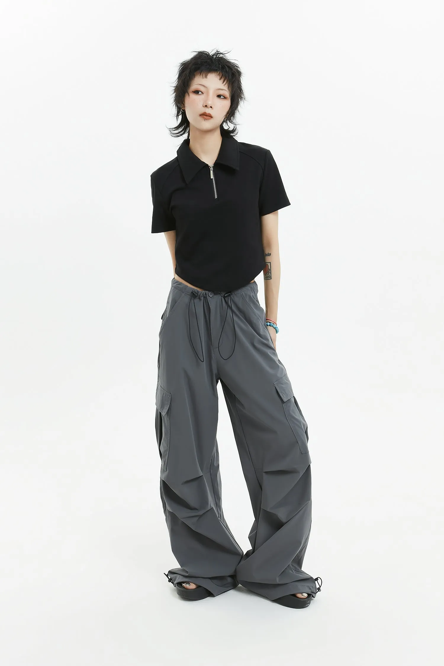 Casual Wide Loose Cargo Pants