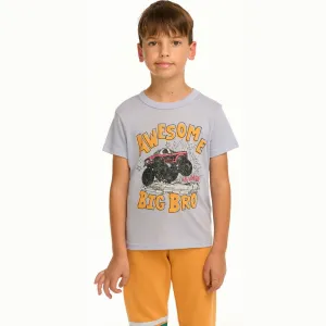 Chaser Awesome Big Bro Tee - Sky Blue