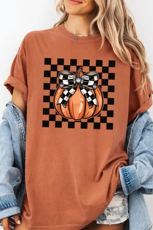 Check It Out Coquette Pumpkin Comfort Colors Adult Ring-Spun Cotton Tee