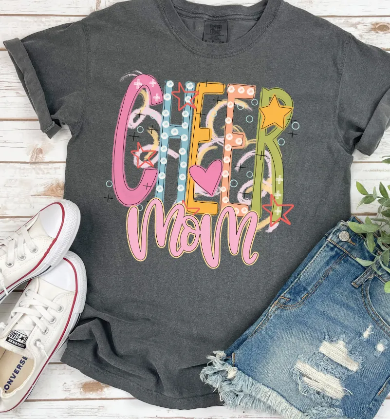 Cheer Mom Colorful