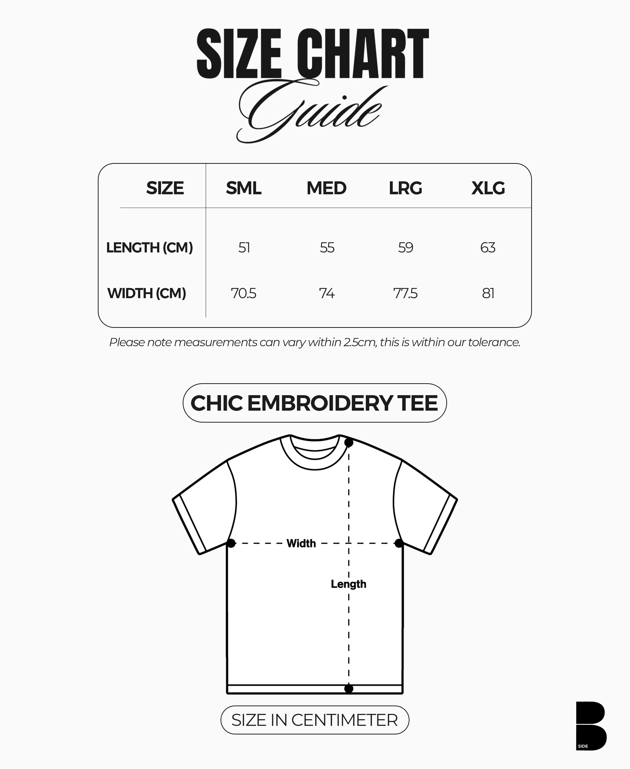 Chic Embroidery Tee