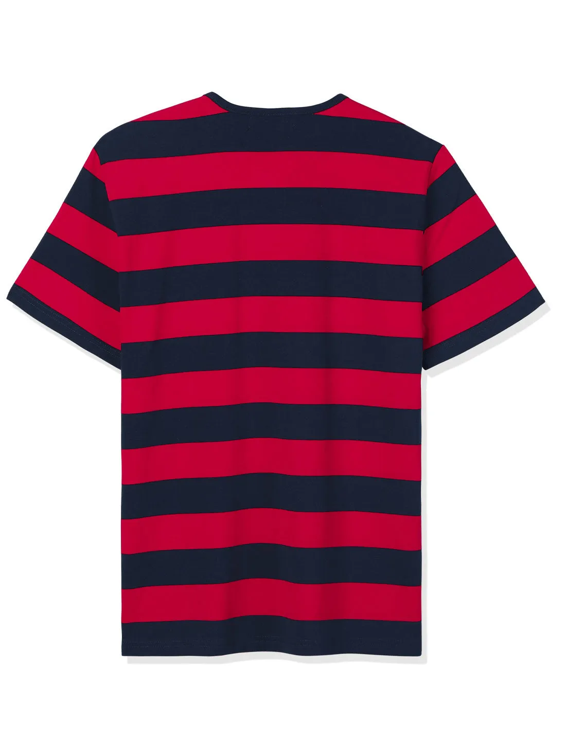 Chic Striped Crewneck Short Sleeve Summer T-Shirts