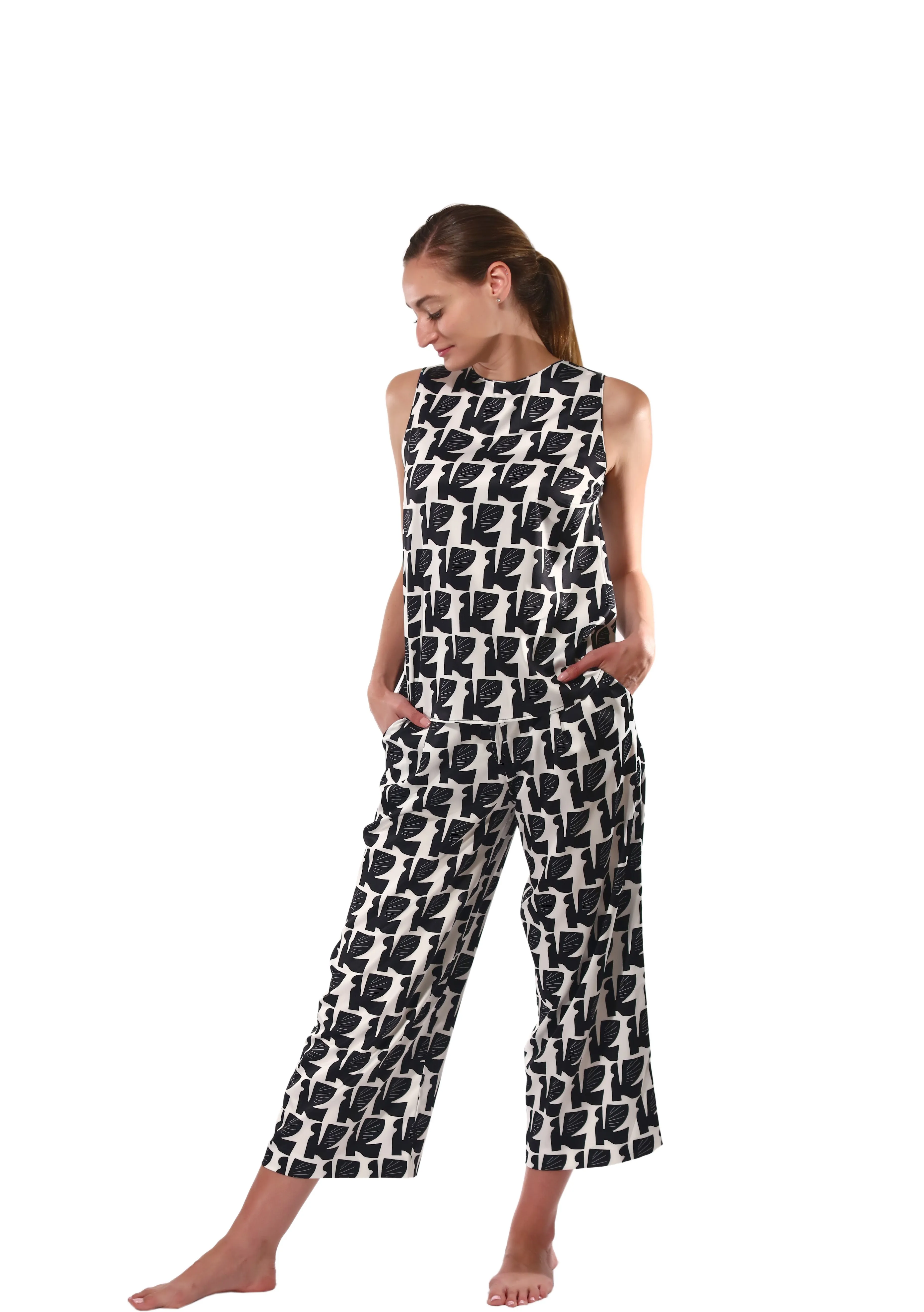 Chord Silk pants