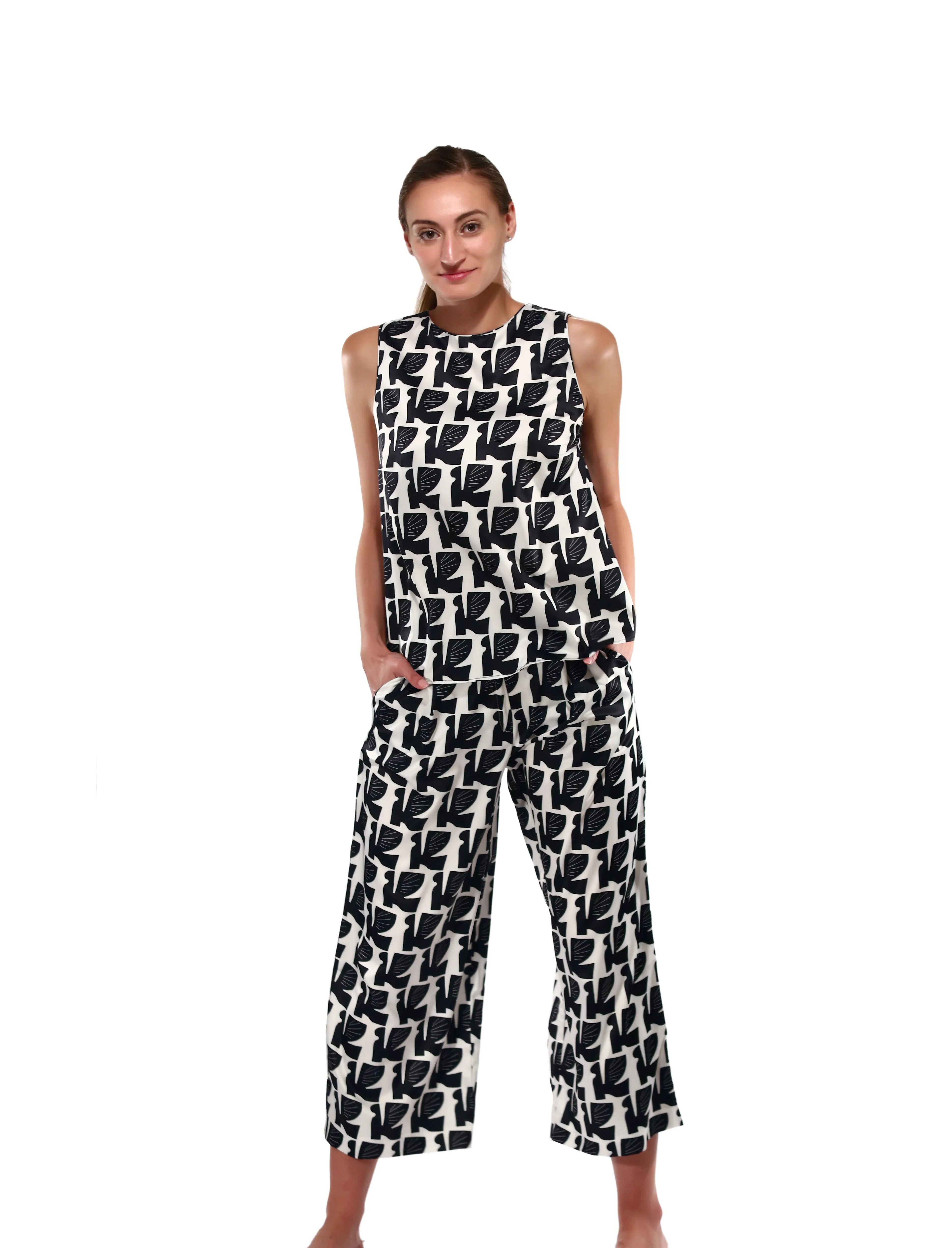 Chord Silk pants