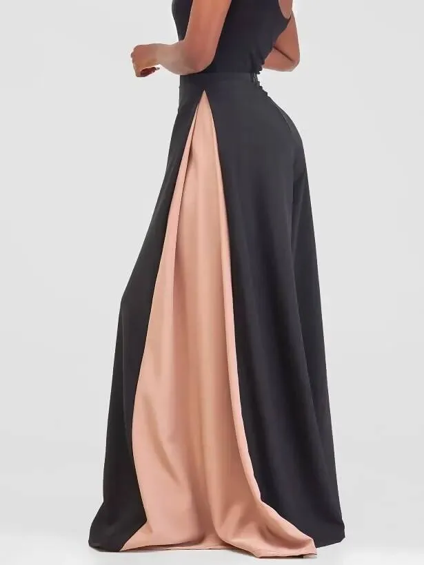 Cinta Palazzo Pant - Black