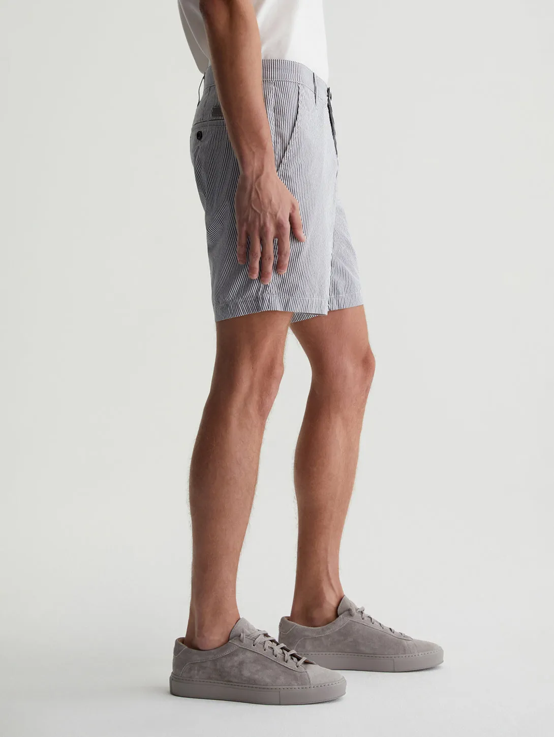 Cipher Short - Charcoal Stripe