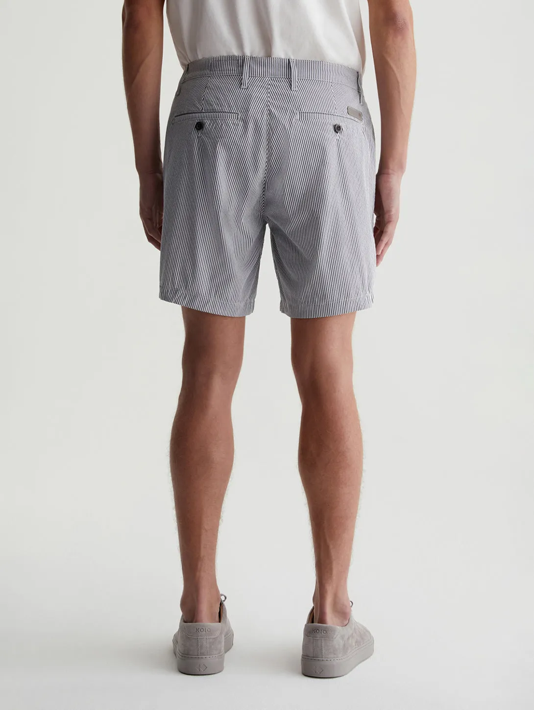 Cipher Short - Charcoal Stripe