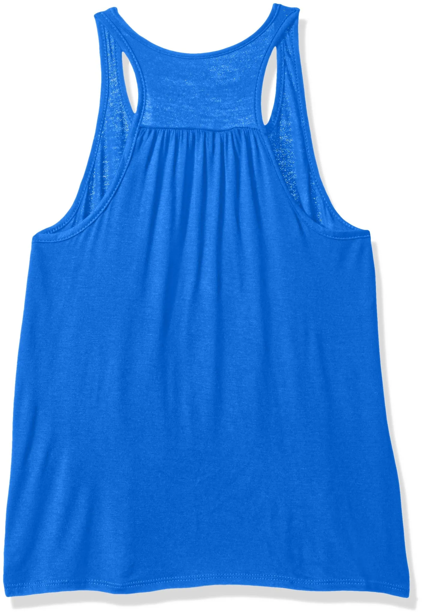 Clementine Women's Petite Plus Boat Anchor Printing Flowy Racerback Tank