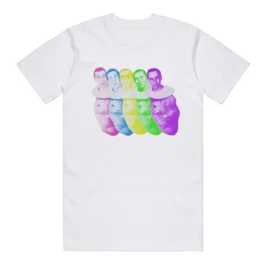 Colorful Spuds White Tee