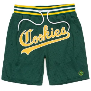 Cookies "Ivy League" Mesh Shorts - Forest Green