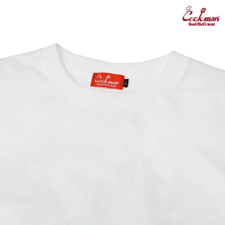 Cookman Tees - No.1 Chef : White